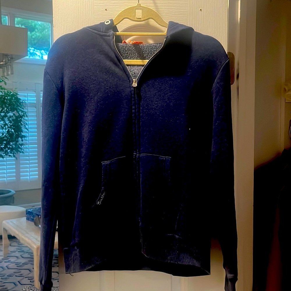 Super soft Butter hoodie in girls 14/16 navy blue in perfect condition